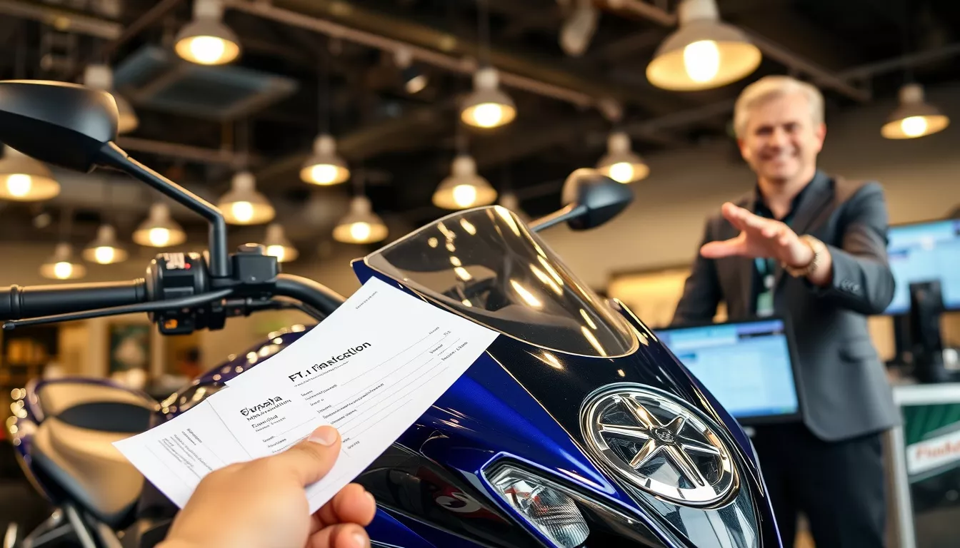 A Yamaha aprova o financiamento com nome sujo?