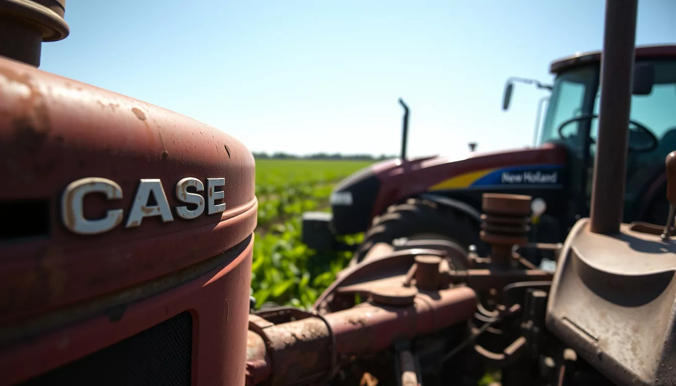 Case e New Holland são a mesma coisa?