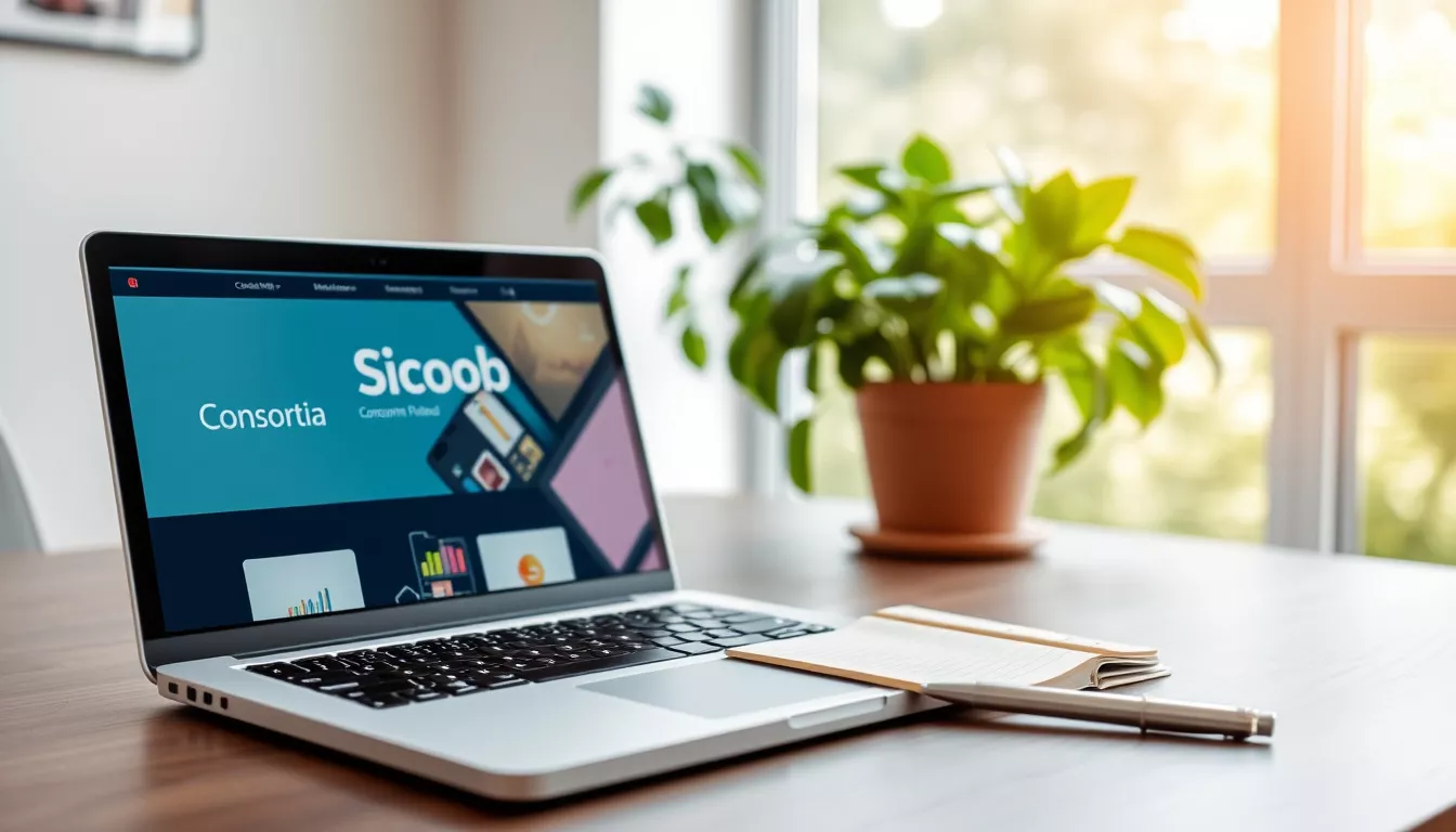 Como acessar a área do consorciado Sicoob?