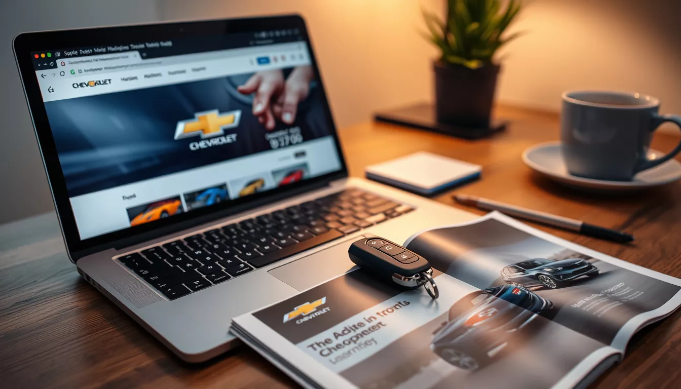 Como entrar no site da Chevrolet?