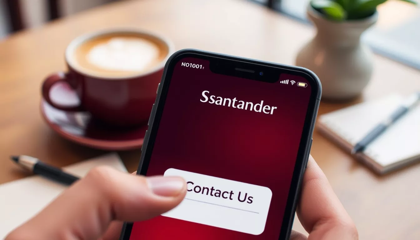 Como eu entro em contato com o Santander?