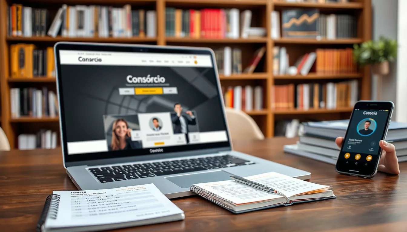 Como faço para consultar meu consórcio?