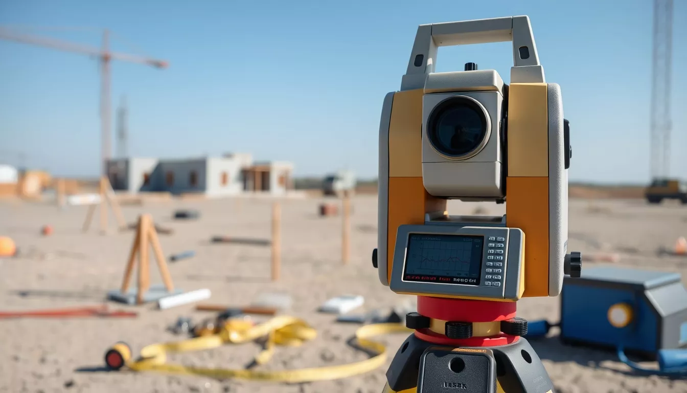 Como fazer levantamento com estação total TOPCon?