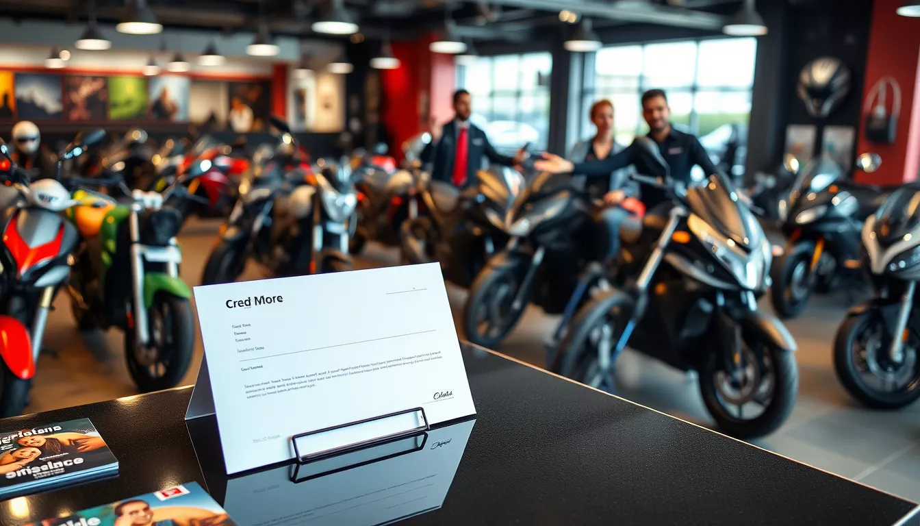 Como funciona a carta de crédito para compra de moto?