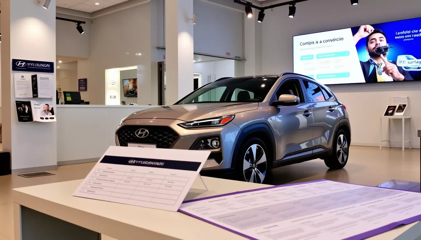 Como funciona o consórcio da Hyundai?