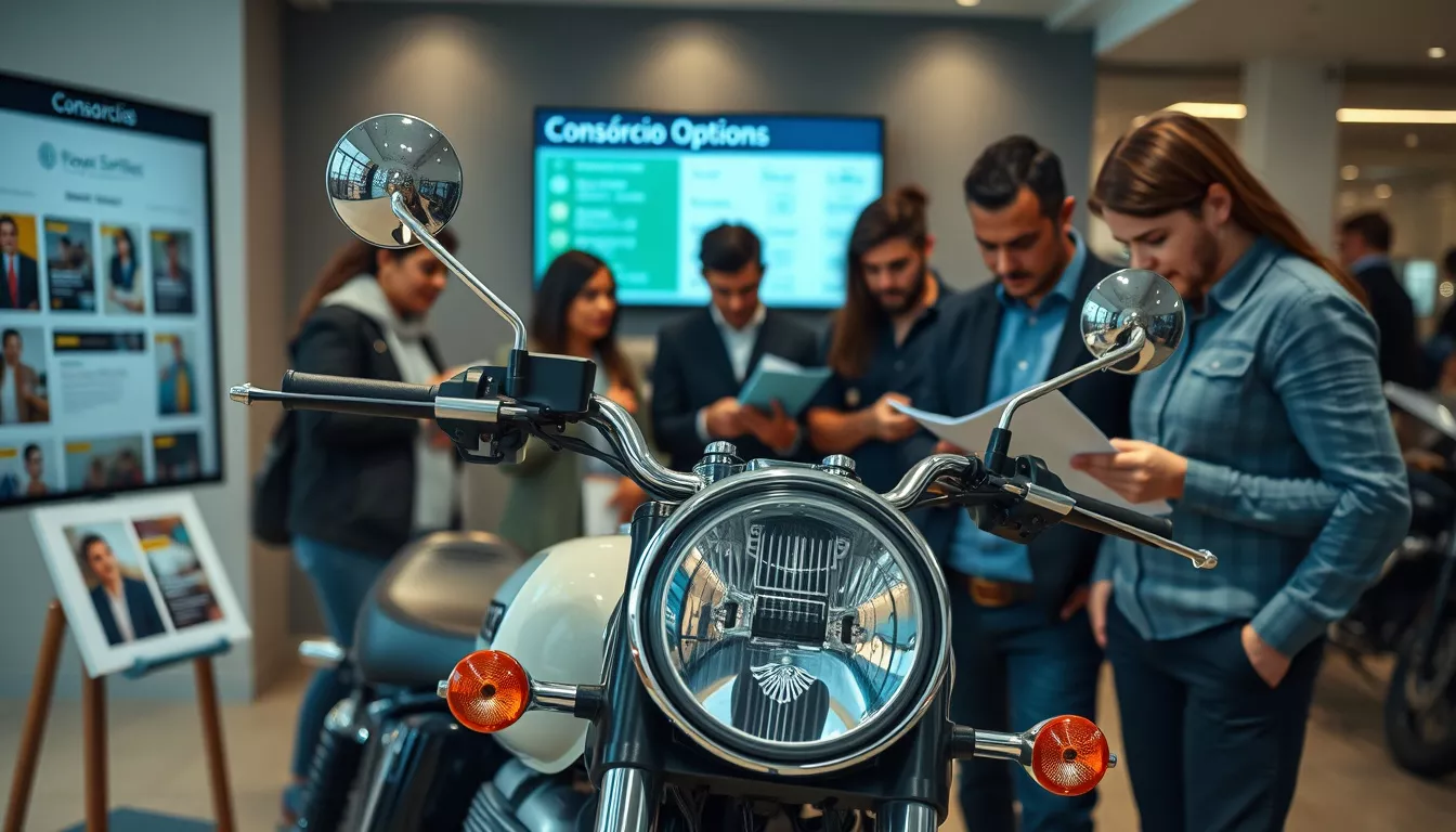 Como funciona o consórcio da Royal Enfield?