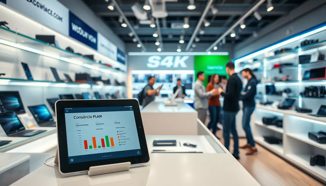 Como funciona o consórcio de eletrônicos?