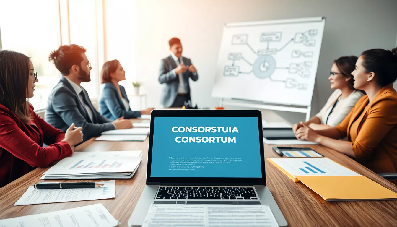 Como funciona o consórcio de empresas?