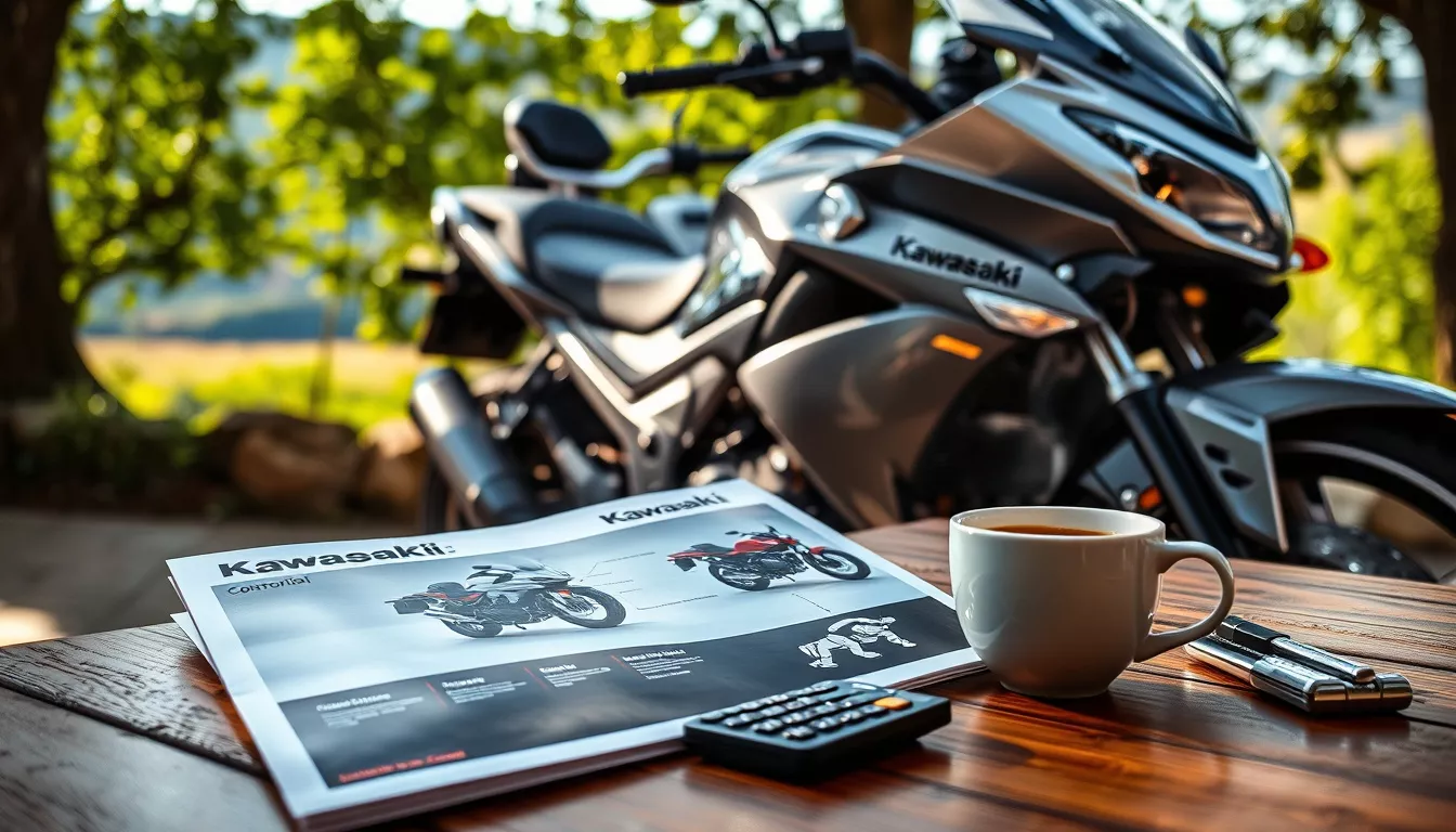 Como funciona o consórcio de motos Kawasaki?