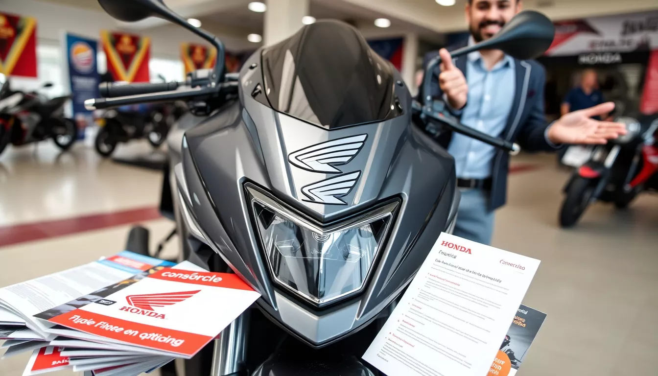 Como funciona o consórcio Honda de moto?