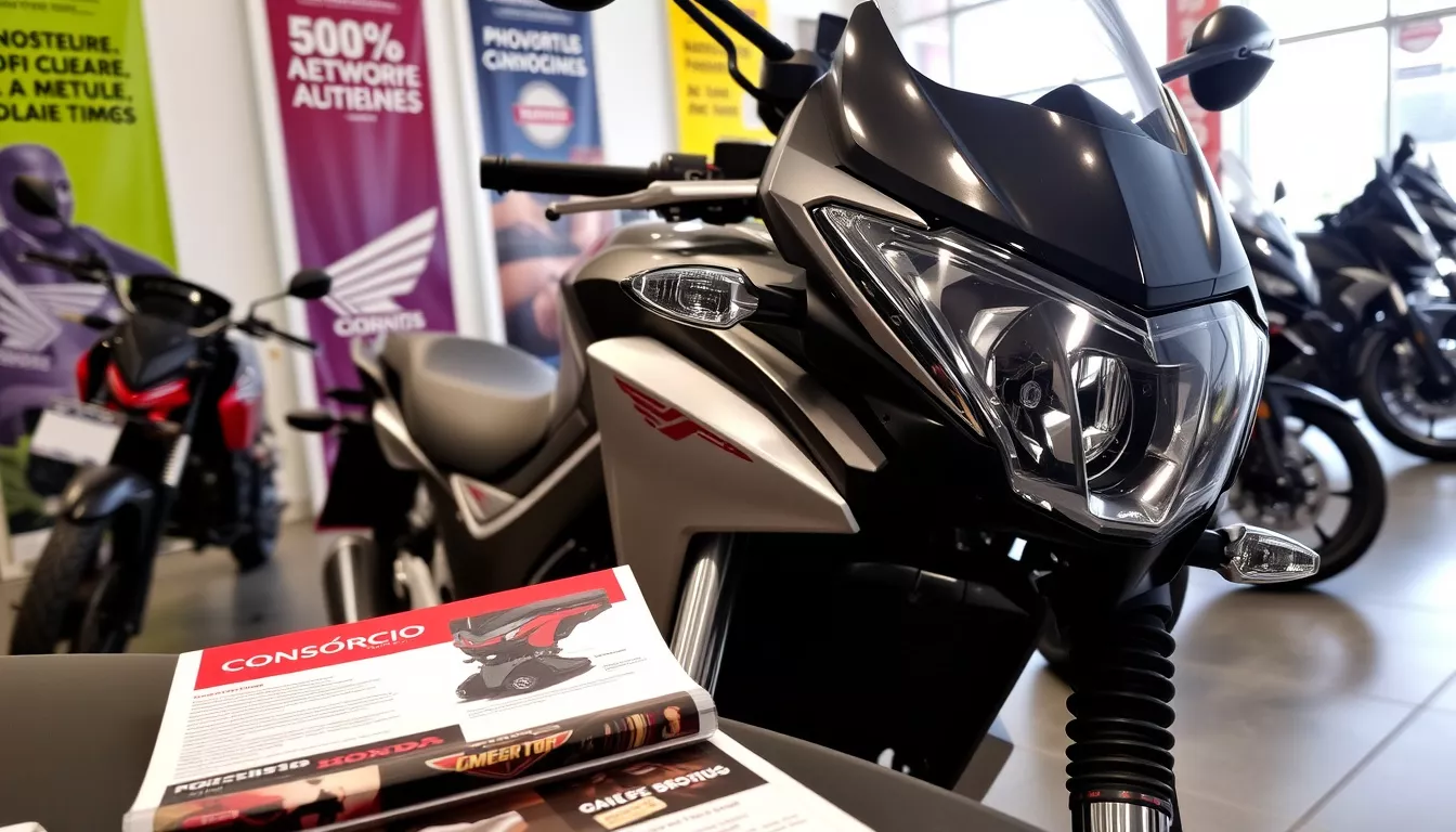 Como funciona o consórcio moto Honda?