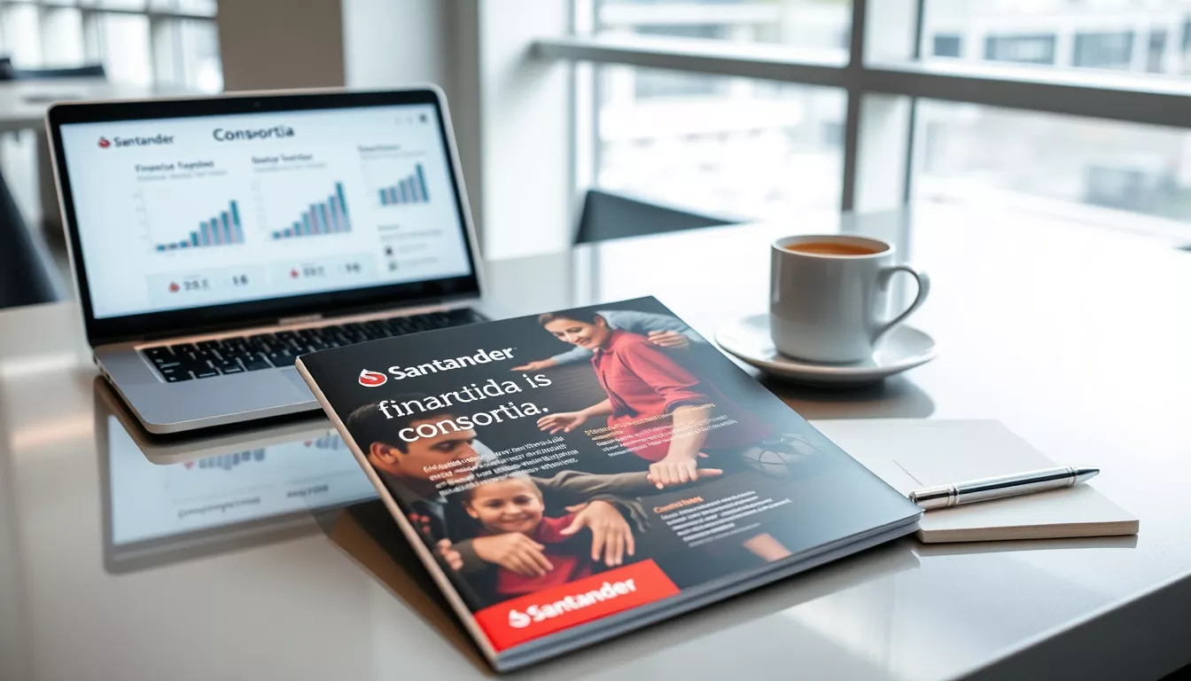 Como funciona o consórcio no banco Santander?