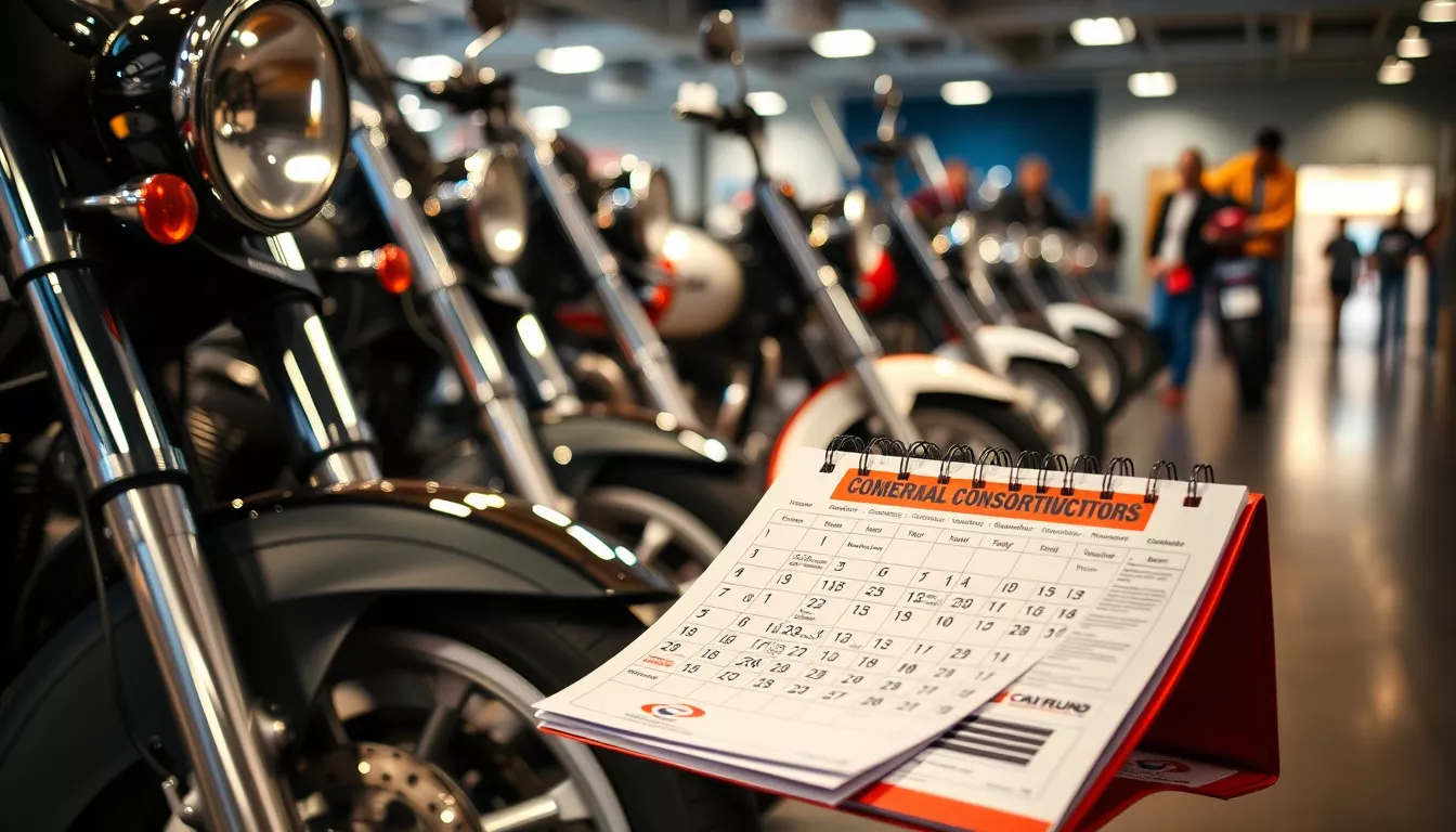 Como funciona o consórcio para moto?
