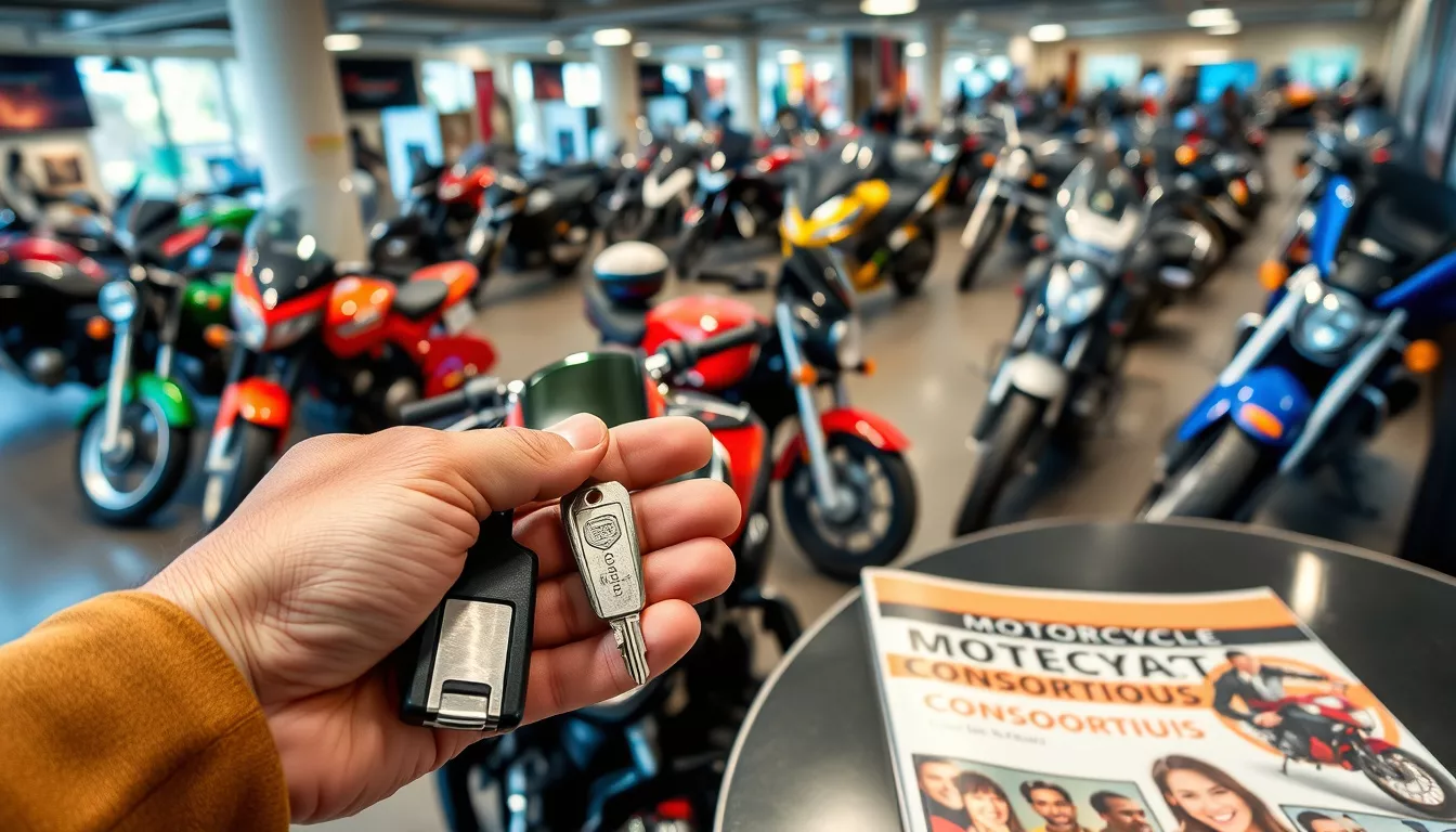 Como funciona o moto consórcio?