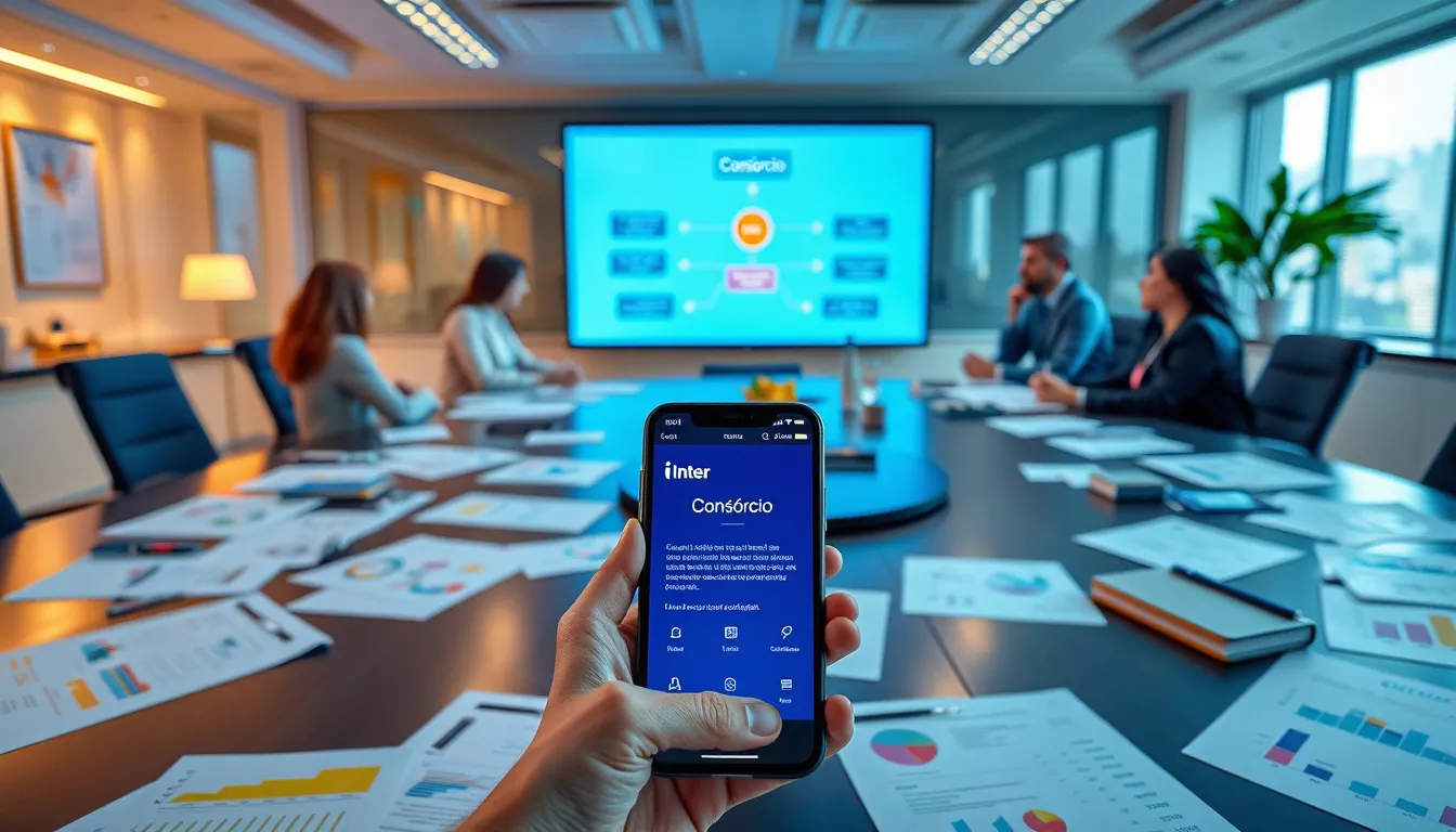 Como funciona um consórcio no Inter?