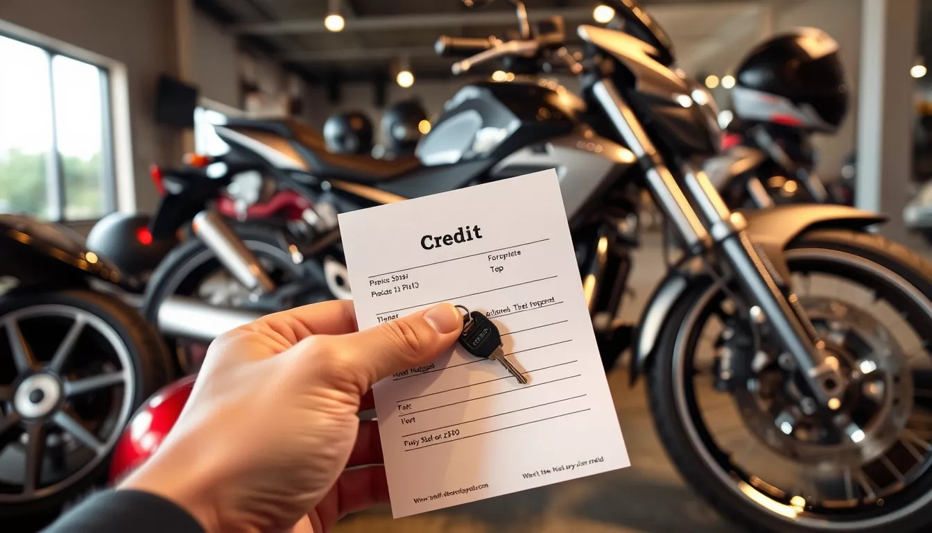 Como funciona uma carta de crédito para moto?