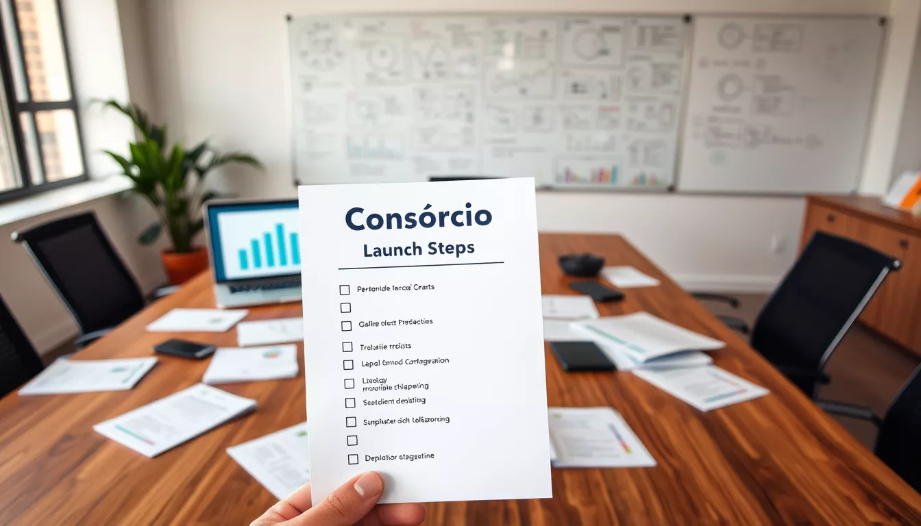 Como lançar consórcios?