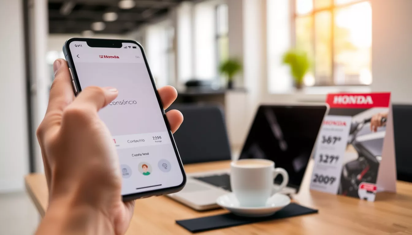 Como posso consultar meu consórcio Honda?