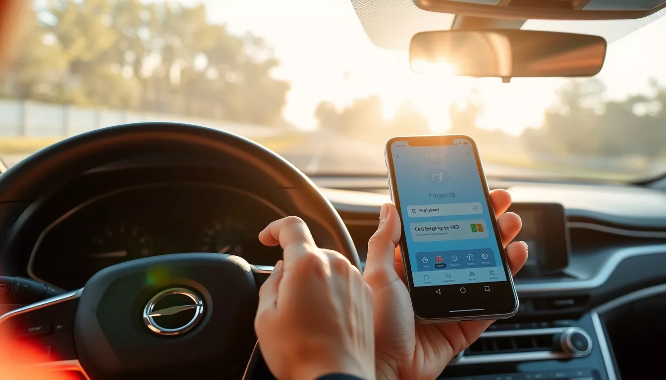 Como posso consultar o financiamento do meu veículo?