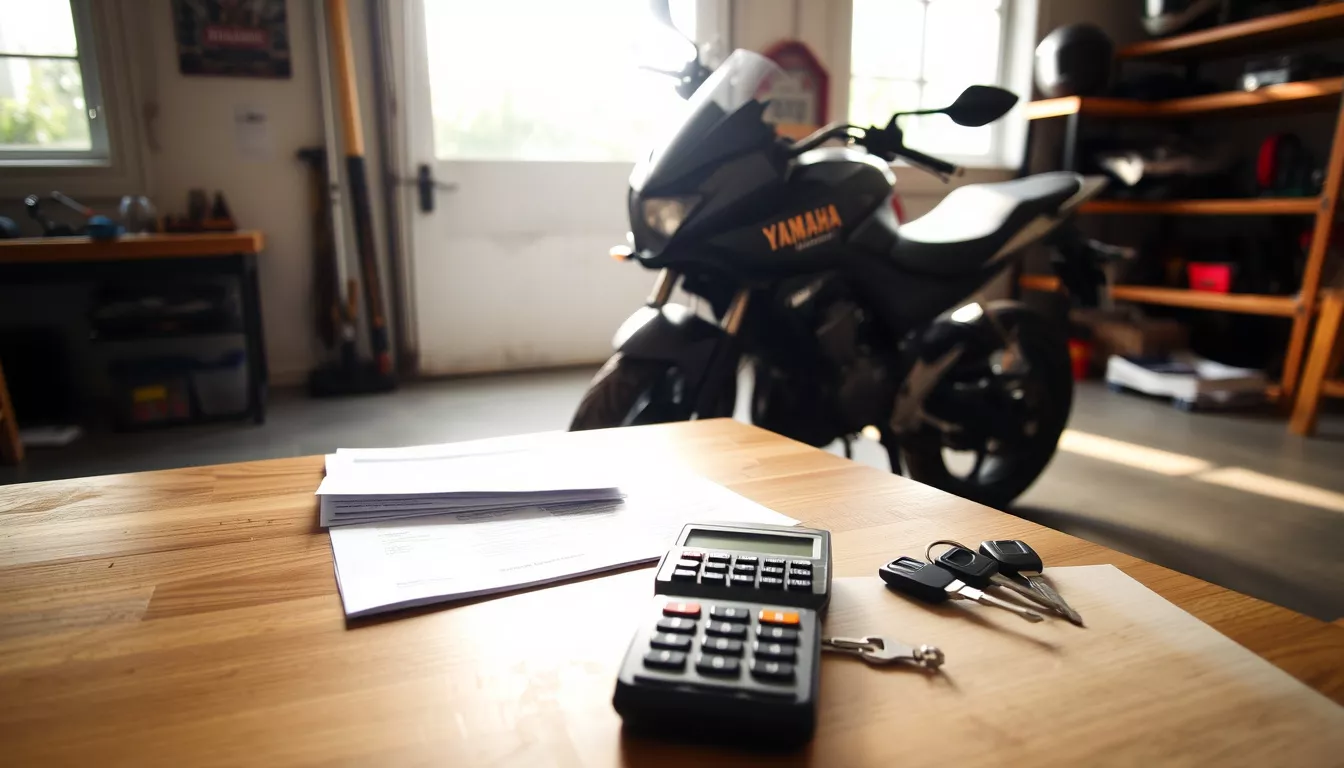 Como posso devolver uma moto financiada da Yamaha?