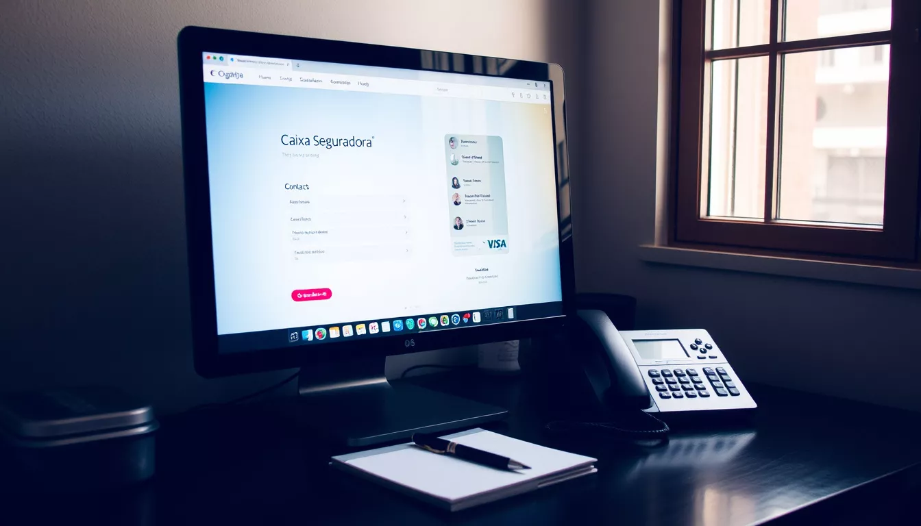 Como posso entrar em contato com a Caixa Seguradora?