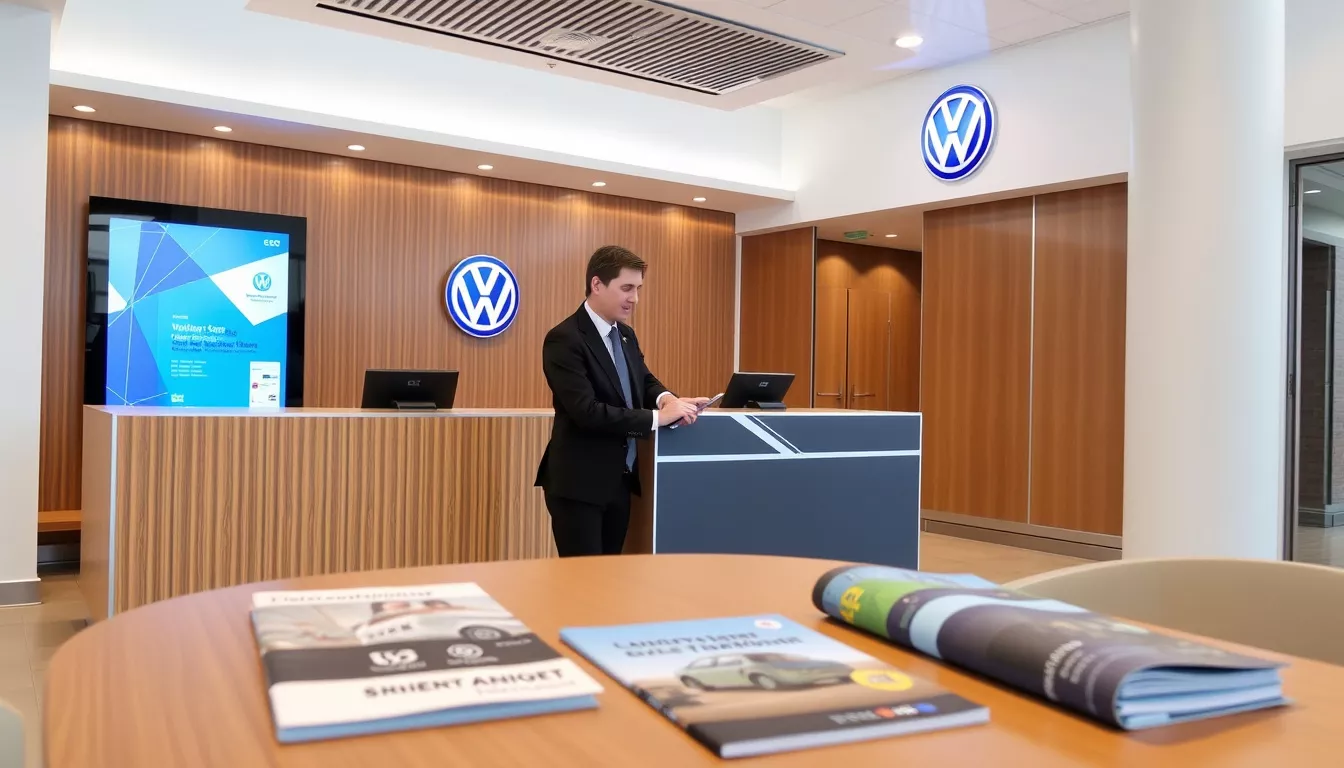 Como posso entrar em contato com o banco Volkswagen?