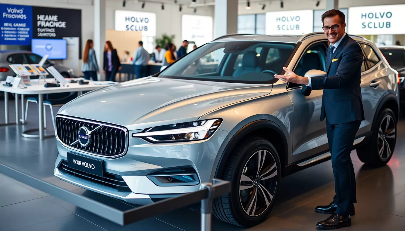 Como posso financiar um Volvo?