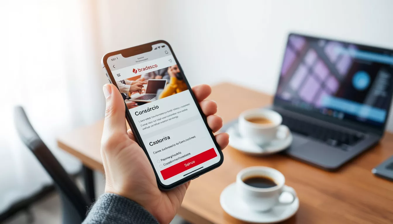 Como posso ver meu consórcio no Bradesco?
