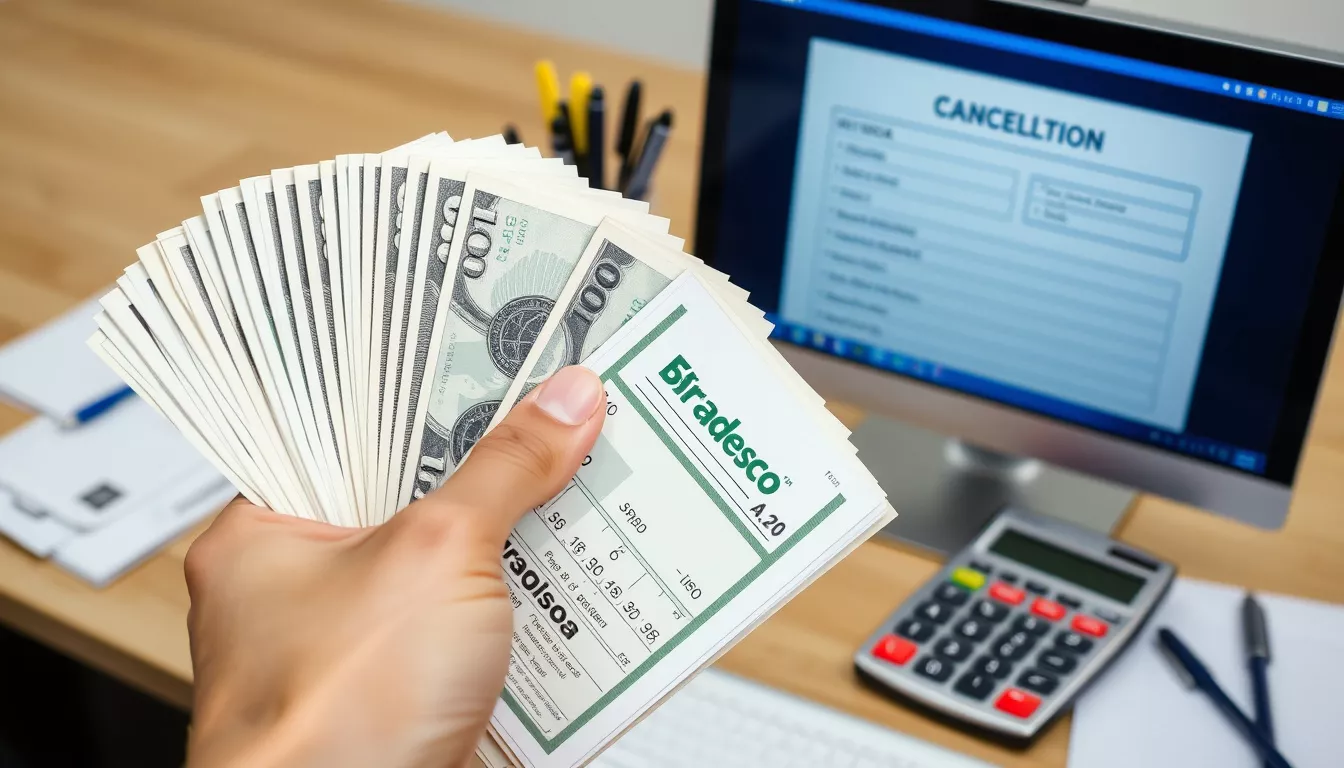 Como resgatar dinheiro de consórcio cancelado Bradesco?