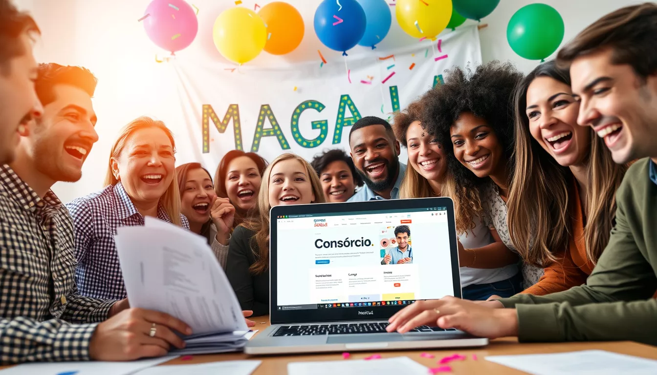 Como saber se fui sorteado no Consórcio Magalu?