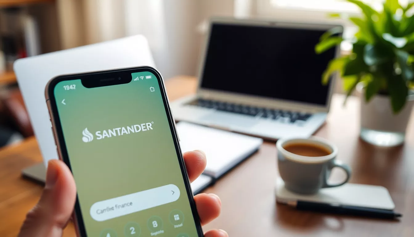 Como ver financiamento Santander?