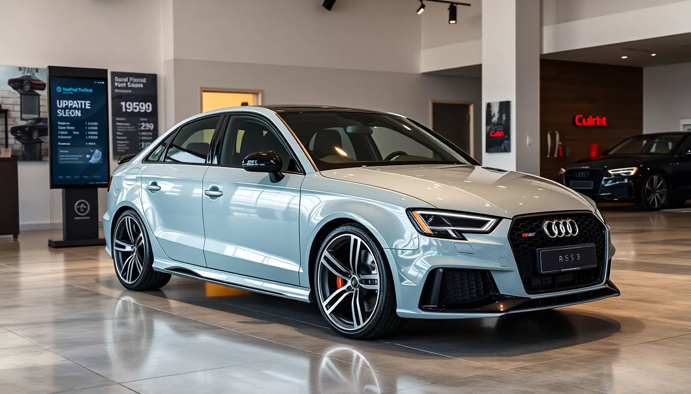 Consórcio Audi RS3 Sedan 2.5 TFSI Quattro S-tronic 2026: Preços e Parcelas Atualizados