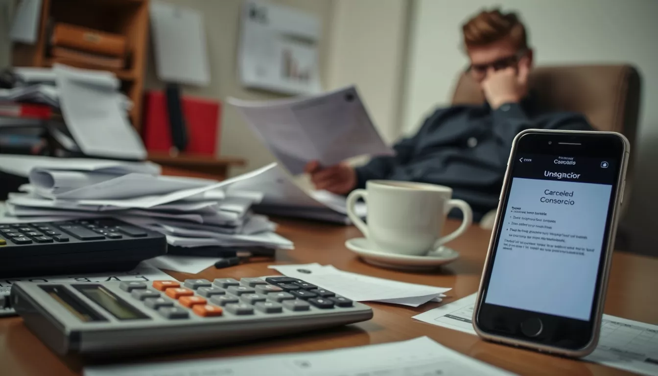 Consórcio Cancelado por Falta de Pagamento: O Que Fazer