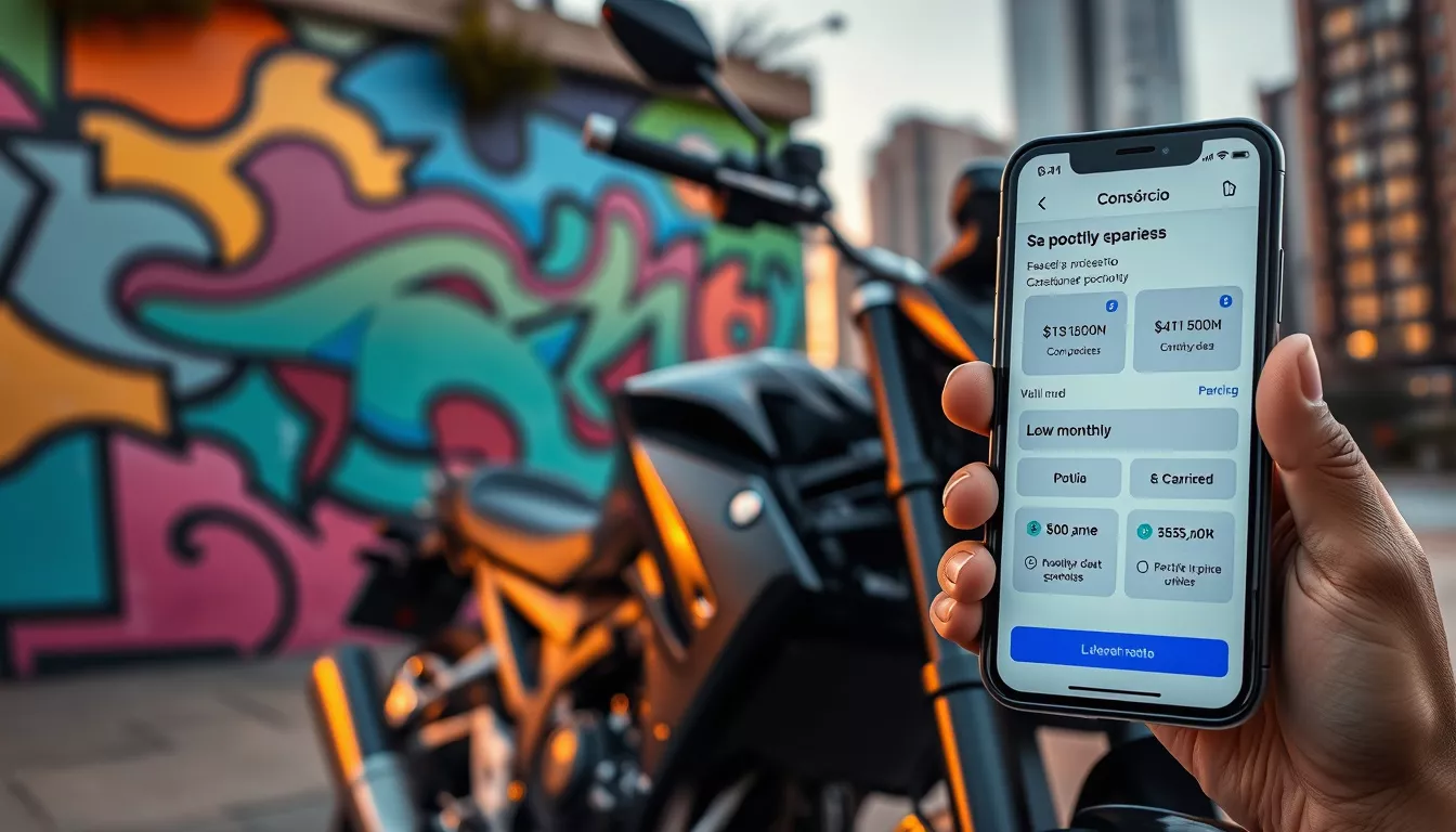 Consórcio de Moto Mais Barato: Onde Encontrar Menores Parcelas