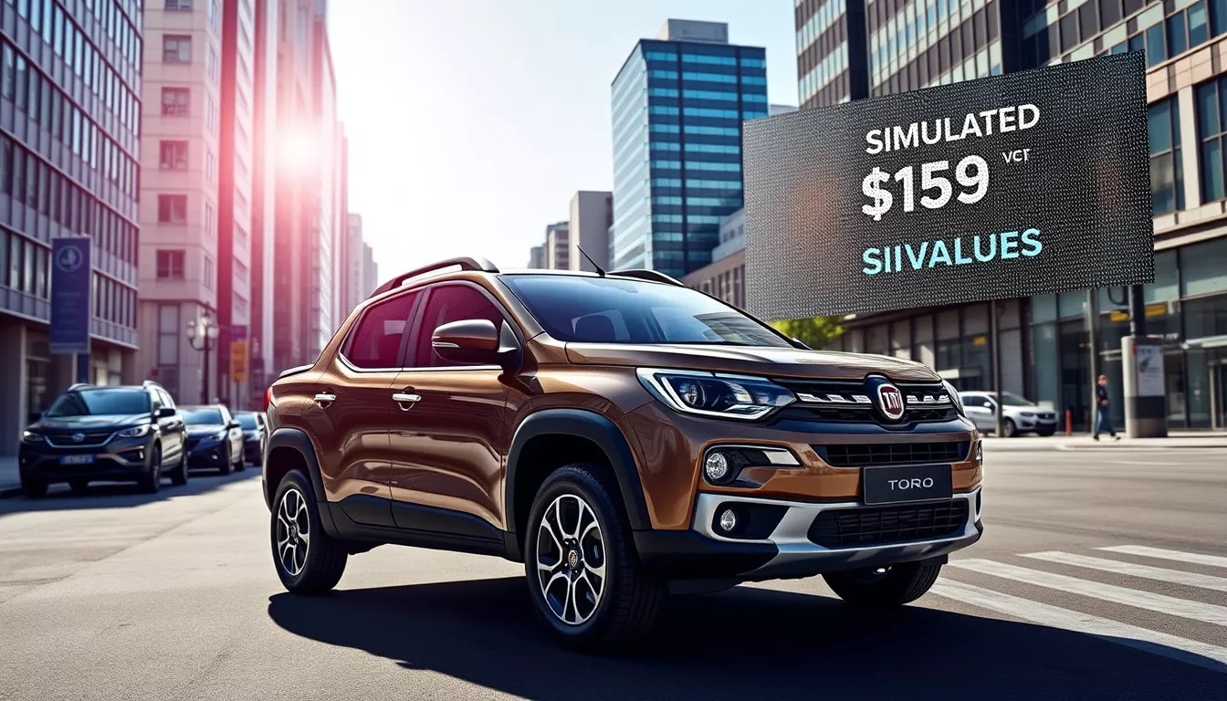 Consórcio Fiat Toro Ultra 1.3 4x2 2026: Simule o Valor da Parcela