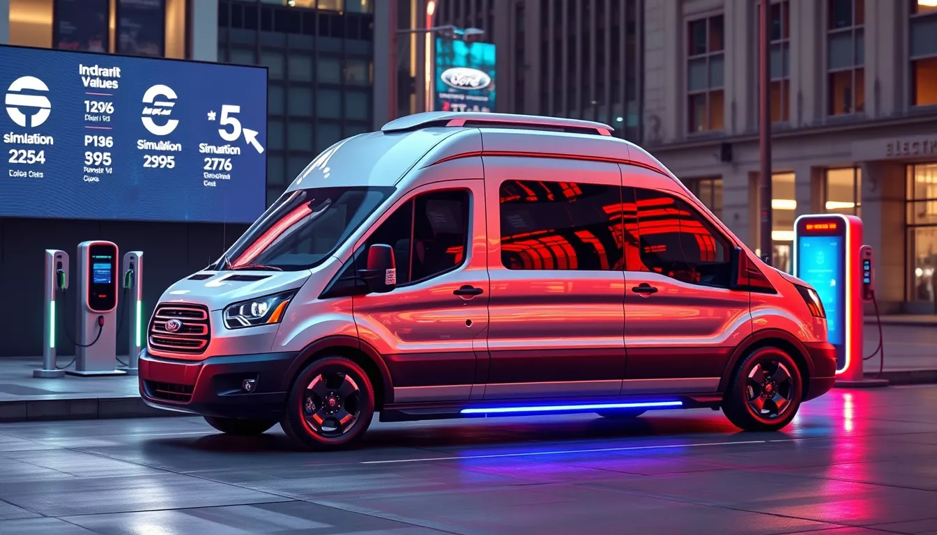 Consórcio Ford E-TRANSIT Furgão Longo Teto Alto (Elétrico) 2026: Simulação e Valores