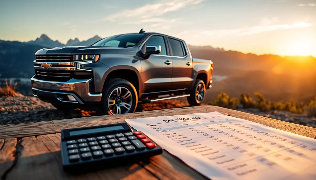 Consórcio GM - Chevrolet Silverado High Country 5.3 V8 AWD 2026: Calcule Sua Parcela Mensal