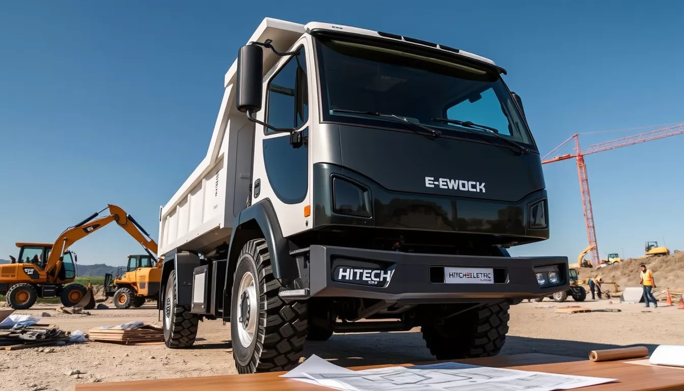 Consórcio HITECH ELECTRIC E-Work EC31 Caçamba 38,7kW 2026: Veja Tabela de Parcelas