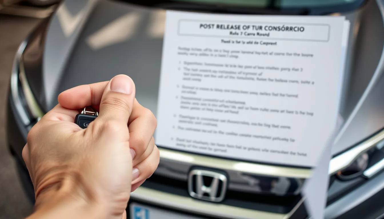 Consórcio Honda Contemplado: regras e etapas após a liberação