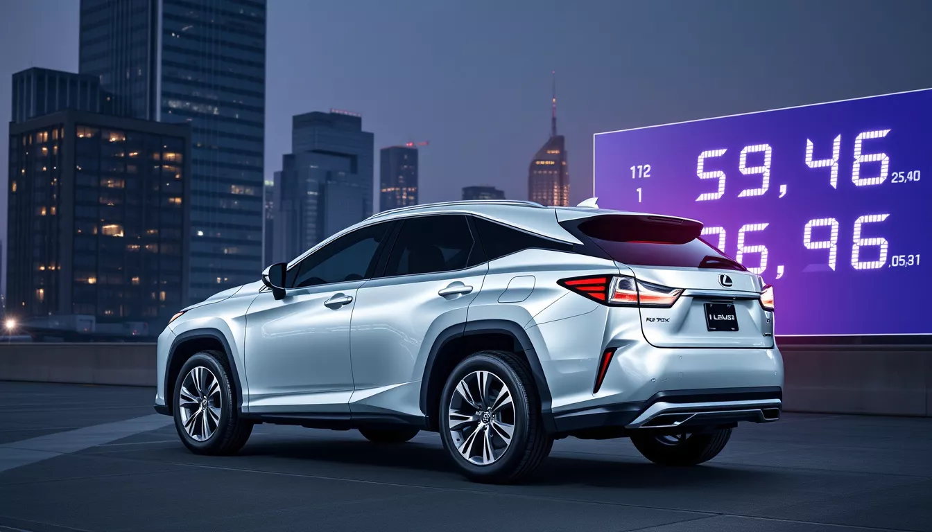 Consórcio Lexus RX-500h 4x4 F-Sport 2.4 2026: Faça Simulação de Parcelas