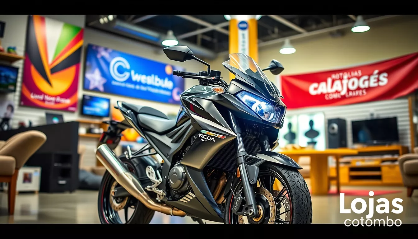 Consórcio Lojas Colombo: opções para motos e bens duráveis