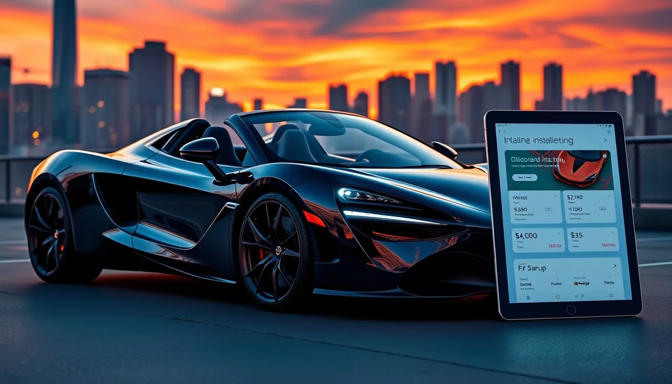 Consórcio Mclaren 750S Spider 4.0 Bi-Turbo V8 2p 2026: Tabela de Parcelas Online