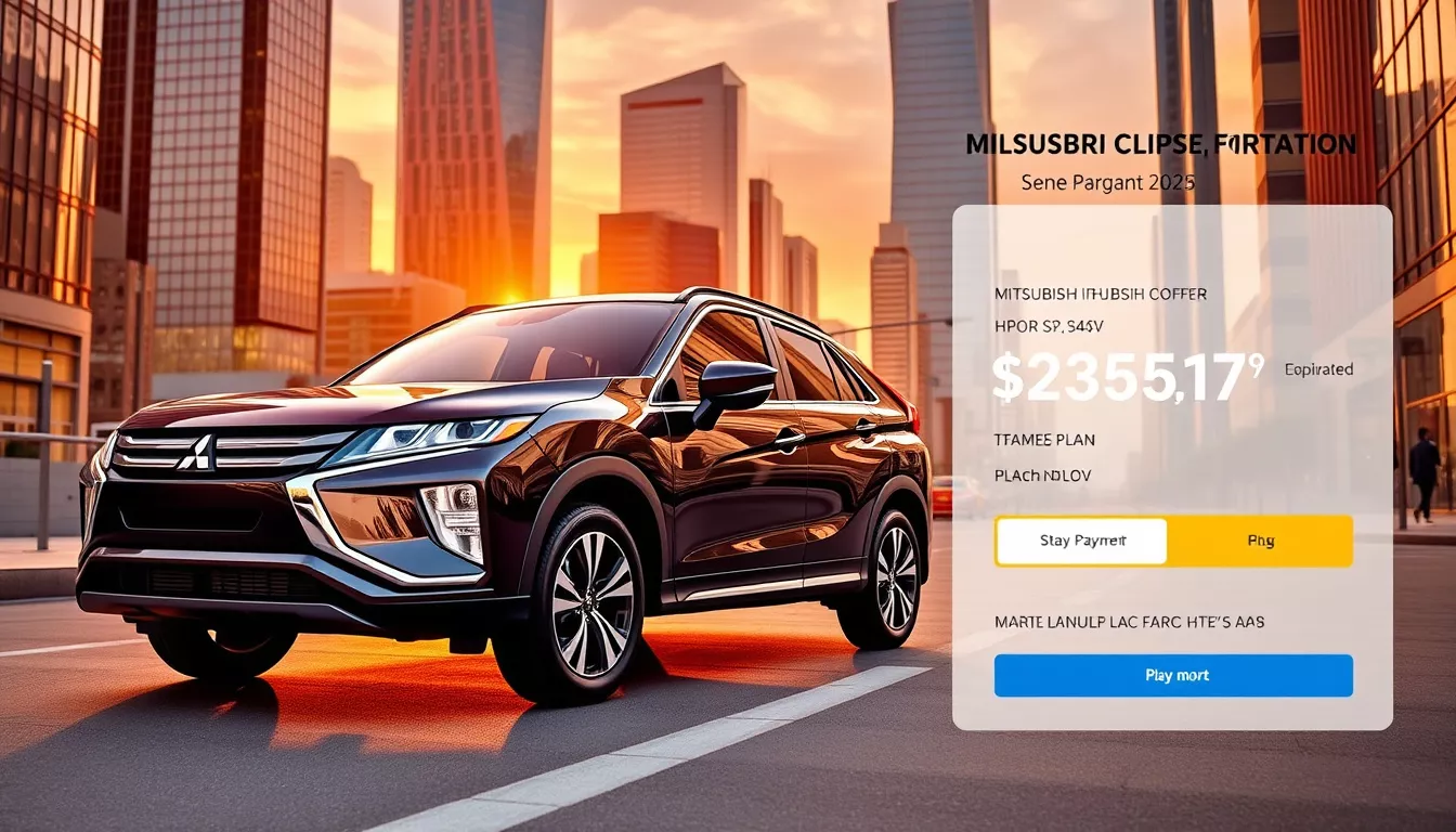 Consórcio Mitsubishi Eclipse Cross HPE-S Sport 1.5 AWC 165cv 2026: Faça Simulação de Parcelas