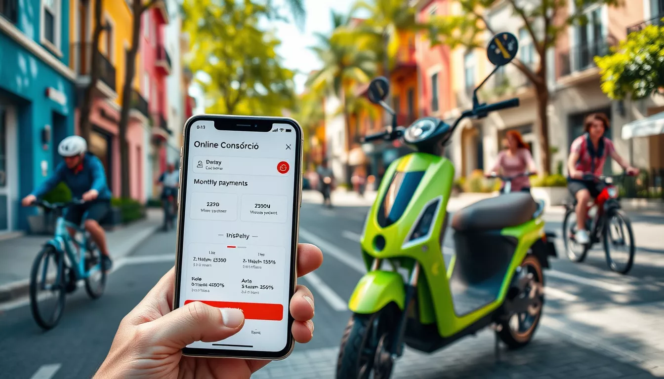 Consórcio Moto Elétrica Scooter: Parcelas e Condições