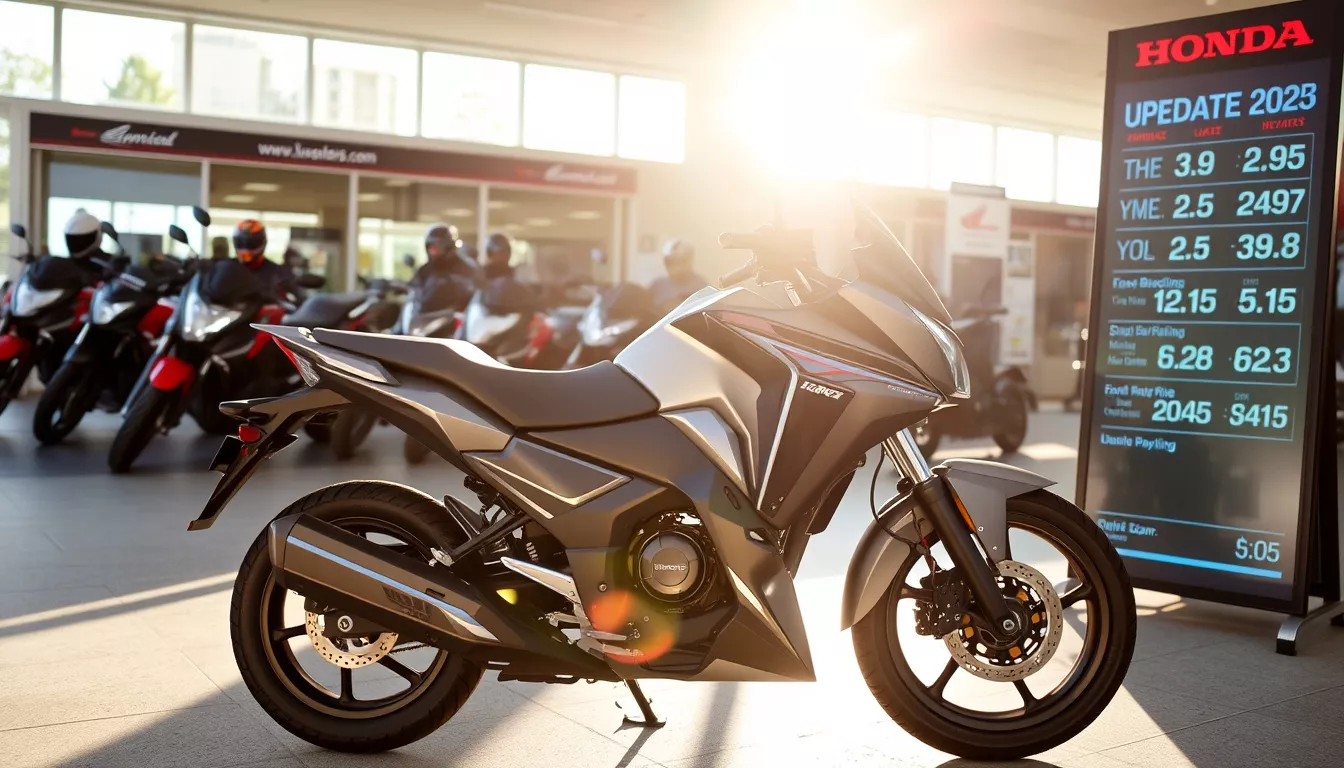 Consórcio Moto Honda Biz 2025: Valores Atualizados