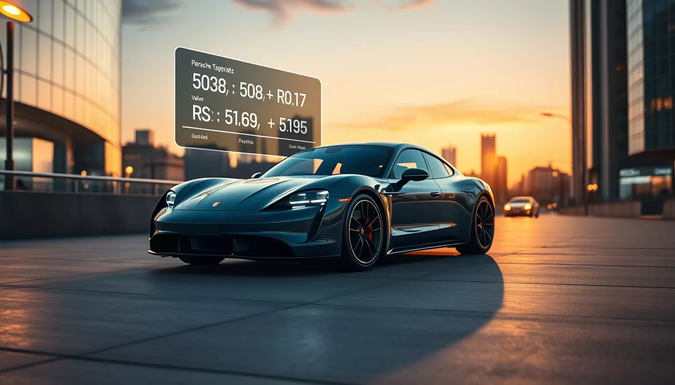 Consórcio Porsche Taycan 4S (Elétrico) 2026: Confira Valores e Parcelas