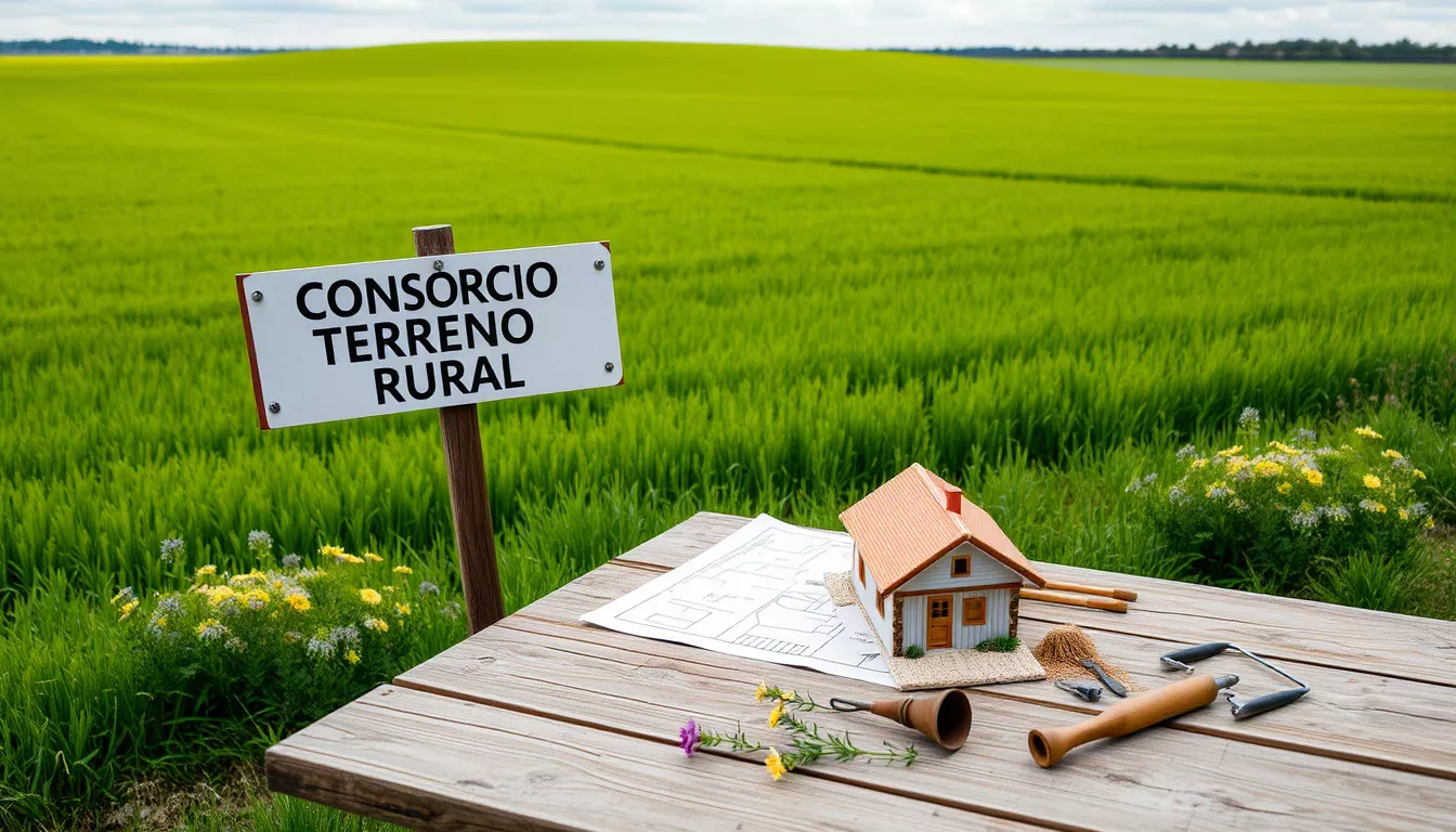 Consórcio Terreno Rural: Como Funciona