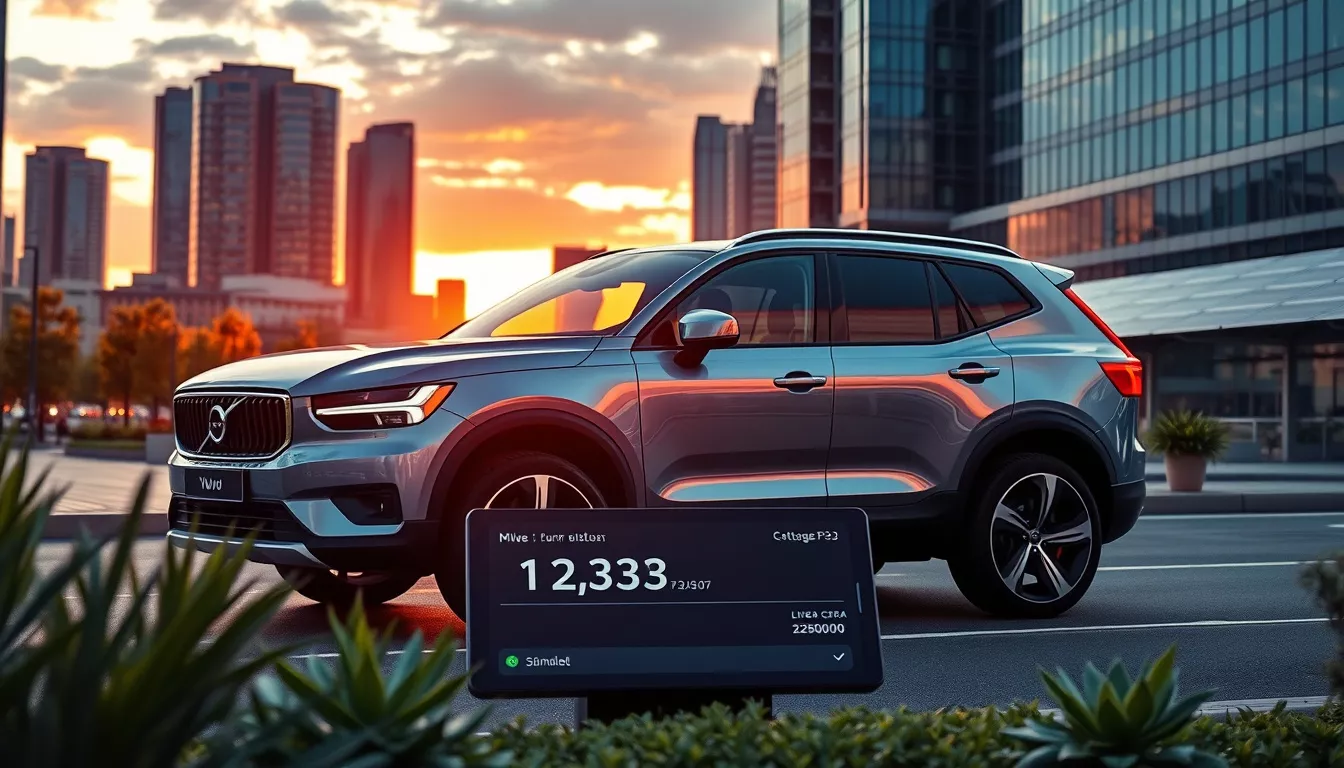 Consórcio Volvo EX40 Ultra P8 AWD (Elétrico) 2026: Faça a Simulação de Preços