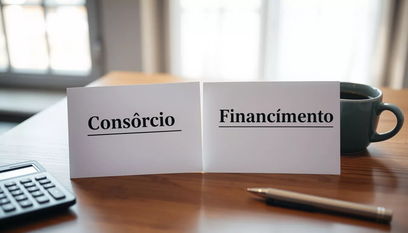 Consórcio x Financiamento: Guia de Comparação