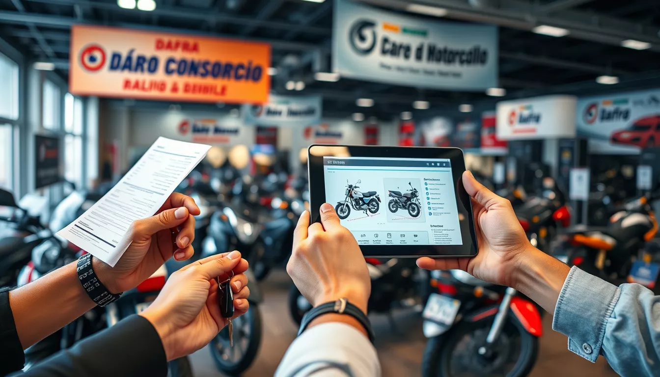 Dafra Motos em Consórcio: Como Participar